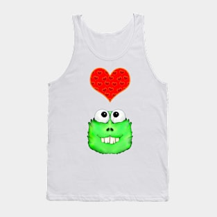monster and heart Tank Top